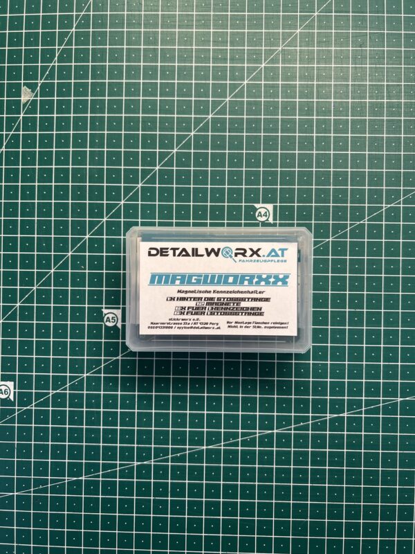 detailworx - magworxx Kennzeichenhalter Hinter Stoßstange